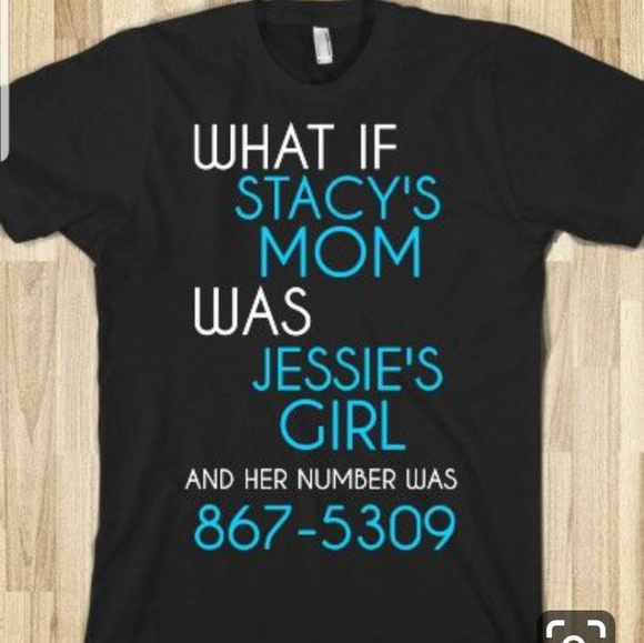 Staceys Mom Jessies Girl Tshirt - Picture 1 of 1